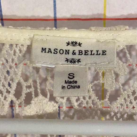 MASON BELLE women’s lace dress jacket sz S - Picture 5 of 6